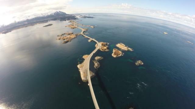 Leite Gard Near Atlantic Road In Hustadvika Lyngstad Esterno foto